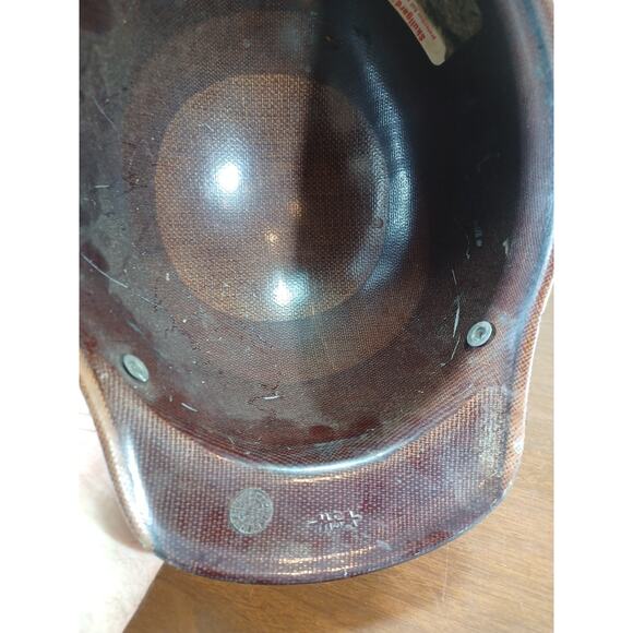 Vintage MSA White Cap -Coal Mining Helmet Cap No Liner - Picture 9 of 12